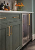 Amerock, Faircrest, 12" (305mm) Straight Appliance Pull, Champagne Bronze - installed 1