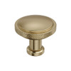 Amerock, Faraday, 1 1/4" (32mm) Round Knob, Golden Champagne