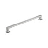 Amerock, Lintel, 18" Straight Appliance Pull, Polished Chrome