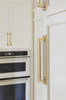 Amerock, Medora, 7 9/16" (192mm) Pull Backplate, Champagne Bronze - installed 1