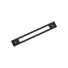 Amerock, Medora, 7 9/16" (192mm) Pull Backplate, Matte Black