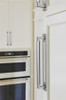 Amerock, Medora, 8 13/16" (224mm) Pull Backplate, Polished Chrome - installed 1
