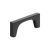Amerock, Merced, 3" (76mm) Straight Pull, Matte Black