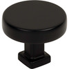 Jeffrey Alexander, Ogden, 1 3/8" Round Knob, Matte Black