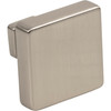 Jeffrey Alexander, Nash, 1 3/8" Square Knob, Satin Nickel - image 3