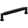 Jeffrey Alexander, Nash, 5 1/16" (128mm) Straight Pull, Matte Black