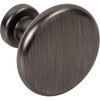Jeffrey Alexander, Weser, 1 3/8" (35mm) Round Knob, Brushed Pewter - image 2