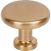 Jeffrey Alexander, Weser, 1 3/8" (35mm) Round Knob, Satin Bronze