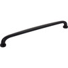 Jeffrey Alexander, Weser, 18" Curved Appliance Pull, Matte Black