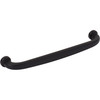 Jeffrey Alexander, Weser, 6 5/16" (160mm) Curved Pull, Matte Black - image 3