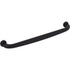 Jeffrey Alexander, Weser, 7 9/16" (192mm) Curved Pull, Matte Black - image 3