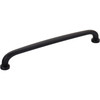 Jeffrey Alexander, Weser, 7 9/16" (192mm) Curved Pull, Matte Black