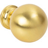 Jeffrey Alexander, Davis, 1 1/8" Round Knob, Brushed Gold - image 2
