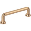 Jeffrey Alexander, Davis, 3 3/4" (96mm) Straight Pull, Satin Bronze