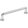 Jeffrey Alexander, Davis, 5 1/16" (128mm) Straight Pull, Polished Chrome