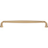 Atlas Homewares, Lanehurst, 8 13/16" (224mm) Curved Pull, Warm Brass