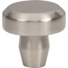 Atlas Homewares, Lannis, 1 1/4" (32mm) Round Knob, Brushed Nickel
