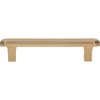 Atlas Homewares, Fielding, 3 3/4" (96mm) Bar Pull, Warm Brass