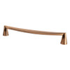 Berenson, Domestic Bliss, 8 13/16" (224mm) Straight Pull, Brushed Copper