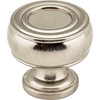 Jeffrey Alexander, Bremen 2, 1 3/16" Round Knob, Satin Nickel