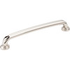 Jeffrey Alexander, Bremen 1, 6 5/16" (160mm) Curved Pull, Polished Nickel