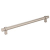 Jeffrey Alexander, Key Grande, 8 13/16" (224mm) Bar Pull, Satin Nickel