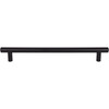 Jeffrey Alexander, Key West, 8 13/16" (224mm) Bar Pull, Matte Black - alternate view 1