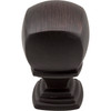 Jeffrey Alexander, Katharine, 7/8" Square Knob, Brushed Oil Rubbed Bronze - alternate view