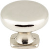 Jeffrey Alexander, Belcastel 1, 1 3/8" Round Knob, Polished Nickel - alternate view