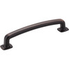 Jeffrey Alexander, Belcastel 1, 5 1/16" (128mm) Curved Pull, Brushed Oil Rubbed Bronze