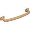 Jeffrey Alexander, Belcastel 1, 5 1/16" (128mm) Curved Pull, Satin Bronze - alternate view 2