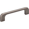 Jeffrey Alexander, Alvar, 3 3/4" (96mm) Straight Pull, Brushed Pewter