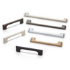 Jeffrey Alexander, Leyton, 5 1/16" (128mm) Straight Pull, Satin Bronze - collection