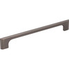 Jeffrey Alexander, Leyton, 7 9/16" (192mm) Straight Pull, Brushed Pewter