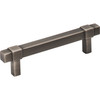 Jeffrey Alexander, Zane, 3 3/4" (96mm) Bar Pull, Brushed Pewter