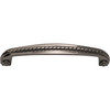 Jeffrey Alexander, Rhodes, 5 1/16" (128mm) Curved Pull, Brushed Black Nickel - alternate view 2