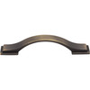 Jeffrey Alexander, Mirada, 3 3/4" (96mm) Curved Pull, Antique Brushed Satin Brass - alternate view