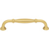 Jeffrey Alexander, Tiffany, 5 1/16" (128mm) Straight Pull, Brushed Gold - alternate view 1