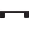 Jeffrey Alexander, Sutton, 3 3/4" (96mm) Straight Pull, Matte Black - alternate view