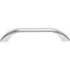 Jeffrey Alexander, Sonoma, 5 1/16" (128mm) Curved Pull, Polished Chrome - alternate view