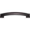 Jeffrey Alexander, Annadale, 6 5/16" (160mm) Curved Pull, Matte Black - alternate view 2