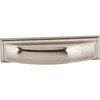 Jeffrey Alexander, Annadale, 3 3/4" (96mm) Cup Pull, Satin Nickel - alternate view 1