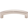 Jeffrey Alexander, Delgado, 3 3/4" (96mm) Curved Pull, Satin Nickel - alternate view