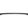 Jeffrey Alexander, Merrick, 12 5/8" (320mm) Curved Pull, Matte Black - alternate view 2