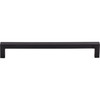 Top Knobs, Nouveau, 7 9/16" (192mm) Square Bar Pull, Flat Black
