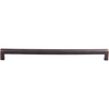 Top Knobs, Nouveau, 12" (305mm) Square Bar Pull, Tuscan Bronze