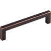 Top Knobs, Nouveau, 5 1/16" (128mm) Square Bar Pull, Tuscan Bronze - alt view