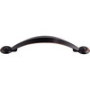 Top Knobs, Dakota, Angle, 3 3/4" (96mm) Curved Pull, Tuscan Bronze