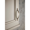 Top Knobs, Dakota, Angle, 3" Curved Pull, Tuscan Bronze - installed