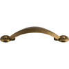 Top Knobs, Dakota, Angle, 3" Curved Pull, German Bronze